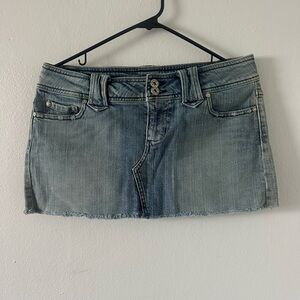 Refuge Blue Mini Skirt Casual Night Out